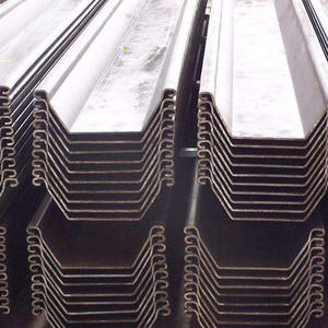 Fournisseur de la Chine stock suffisant de piles de tôle d'acier ASTM JIS laminées à chaud palplanches de type U Z - Product Image 5
