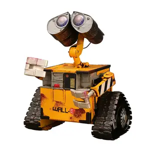 Креативные металлические украшения Луна Робот Модель Железный ретро детский ящик для денег