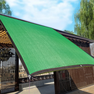 Filet d'ombrage de jardin résistant au tissu d'ombre vert noirâtre, bâche d'ombrage en maille durable avec œillets renforcés pour <span class=keywords><strong>serre</strong></span> - Product Image 6