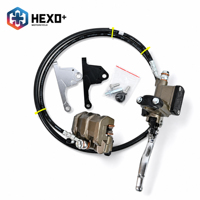 HEXO New Surron LightBee /TALARIA XXX/MX4 UltraBee Braket Kaliper Depan Aluminium Tunggal untuk Upgrade Cakram Rem
