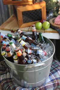 Bañera de bebidas ovalada galvanizada - Product Image 3