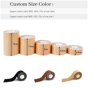 Bande adhésive pour poitrine, effet liftant instantané, bonnets de soutien-gorge 100% coton, élastiques et respirants - Product Image 2