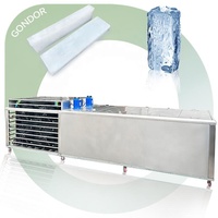 Compresseur industriel en acier inoxydable 5kg bloc de glace de moule faire le prix de la machine pour le Royaume-Uni Bangladesh au Pakistan