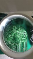 Resin Dazzle EC08 Hijau Tua 3D High Wax Castable Resin Cairan Pengeras UV untuk Printer 3D SLA LCD, Resin untuk Cetakan Perhiasan