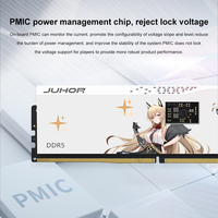 JUHOR DDR5 6000MHz 32GB 16GB*2 ECC RAM 1.4V CL34 Hynix Desktop Stock Overclocking High Performance 3-Year Warranty RoHS