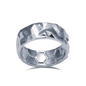 แหวนทองคำขาว MSR-1210 PT950 ผลิตในห้องปฏิบัติการ ออกแบบตามสั่ง - Product Image 1