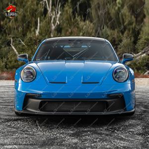 Kit de carrocería GR3 <span class=keywords><strong>RS</strong></span> de alto rendimiento para <span class=keywords><strong>Porsche</strong></span> <span class=keywords><strong>911</strong></span> <span class=keywords><strong>991</strong></span> 992 actualización media fibra de carbono parachoques de coche Spoiler guardabarros capó faldas laterales - Product Image 2