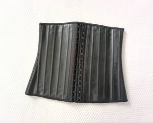 100% látex faja colombiana cintura alta calidad 3 filas ganchos corsé 25 acero deshuesado látex cintura entrenador Shaper - Product Image 5