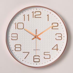 Horloge murale en maille style populaire Heure mondiale - Product Image 4
