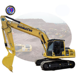 Pelleteuse sur chenilles PC200-8 Komatsu d'occasion du Japon pelleteuse sur chenilles de 20 tonnes avec pompe à moteur, y compris les modèles PC210 PC220 PC240 - Product Image 1