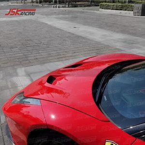 CAPOT DE CAPOT EN FIBRE DE CARBONE STYLE SAILES NOIRES POUR 2011-2016 FERRARI 458 ITALIA ET SPIDER - Product Image 4