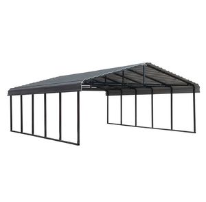 Huiding Petit <span class=keywords><strong>abri</strong></span> <span class=keywords><strong>de</strong></span> voiture en métal bon marché avec panneaux <span class=keywords><strong>de</strong></span> toit en acier galvanisé - Product Image 4