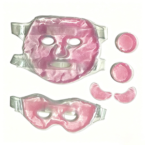 Masque rafraîchissant pour les yeux et le visage de qualité médicale ChillGel avec technologie anti-gonflement, compresse de glace pour les yeux, sac de soins personnels - Product Image 5