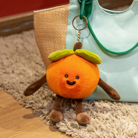 Porte-clés en peluche Kawaii Mini Cartoon Peanut, jouet en peluche doux, pendentif de sac, accessoires décoratifs