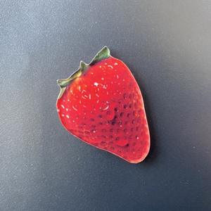 아크릴 과일 만화 부드러운 자기 냉장고 체리 귀여운 자석 스티커 홈 장식 달콤한 스타일 냉장고 사용자 정의 인쇄 - Product Image 4