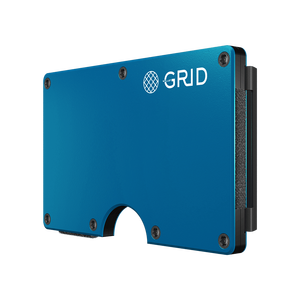 Clip para Billetes de Aluminio, Accesorio para Cartera, Azul, Unisex, Corto - Product Image 1