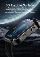 U13 Android Smartwatch – Quadratisches Design, TFT-Display, IP67, Fitness- und Schlaf-Tracker, Wecker, Fernbedienung, magnetische Anrufannahme