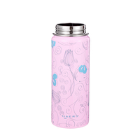 HAERS Bouteille de sport pour enfants personnalisée en acier inoxydable 304 316 Bouteille d'eau pour le sport pour enfants boisson thermique