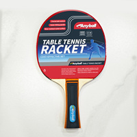 Vente en gros Raquette de ping-pong de marque Anyball 7 couches de raquette de tennis de table en peuplier blanc pur de 7mm deux raquettes avec jeu de 3 balles