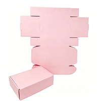 Boîte d'emballage pour soins de la peau en papier kraft pliable, gaufré, ondulé, écologique, recyclable, avec logo personnalisé, biodégradable, vente en gros