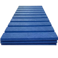 Panneaux acoustiques en feutre PET gris clair, vente en gros, panneaux insonorisants haute densité pour les distributeurs