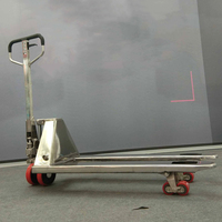 2.5ton 3ton camion 3 tonnes main de levage hydraulique 2500kg 3000kg cric de palette en acier inoxydable