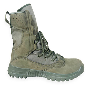 Bottes tactiques DF22 kaki pour hommes, hautes, en daim, respirantes, pour toutes les saisons, randonnée, alpinisme - Product Image 4