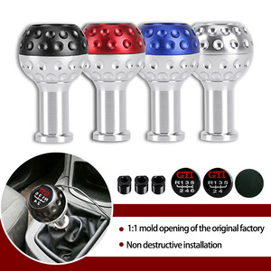 Gti Aluminum Alloy Gear <b>Shift</b> <b>Knob</b> 5 6 Speed Universal Manual Car Shifter Ergonomic Design - Product Image 4