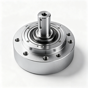 Reductor Armónico de Acero Inoxidable, Piezas Compatibles con Servomotores, Eje de Salida con Brida Mecanizada con Precisión CNC, Accesorios para Robots Industriales - Product Image 1