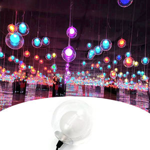 Lámpara Colgante de Techo con Forma de Bola de Luz Colorida, Decorativa para Fondo de Pabellón con Diseño de Cielo Estrellado, Siete <span class=keywords><strong>Colores</strong></span> Cambiantes - Product Image 2