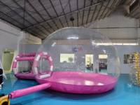 Tente gonflable extérieure de haute qualité à vendre Maison gonflable à bulles pour enfants Maison commerciale de rebond