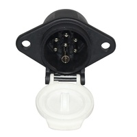 Connecteur de remorque robuste 24 V type N, prise pour feux de remorque, pour caravane