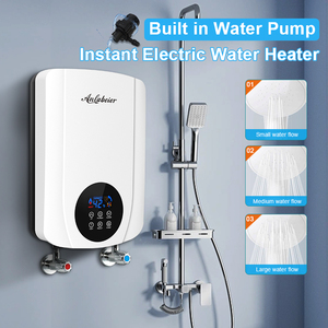Calentador de Agua Instantáneo de Temperatura Constante Anti-Secado 5500W con Bomba de 30W, Pantalla Táctil, Protección ELCB contra Sobrecalentamiento, Directo de Fabricante OEM - Product Image 4