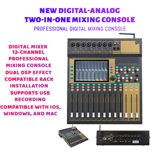 <span class=keywords><strong>มิ</strong></span><span class=keywords><strong>ก</strong></span><span class=keywords><strong>เซอร์</strong></span>เสียงไฮบริด Compact X12 12 <span class=keywords><strong>ช</strong></span>่อง พร้อม EQ 7 แบนด์ในตัว และเครื่องเล่น MP3 สำหรับ<span class=keywords><strong>ก</strong></span>ารบันทึกเสียงในสตูดิโอและการประ<span class=keywords><strong>ช</strong></span>ุม - Product Image 3