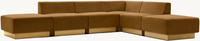 Moderne neue Art Innen möbel Schnitts itze Stoff polster anpassbare Wohnzimmer modular-Sofa