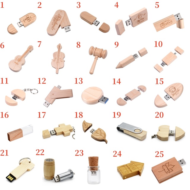 Free Custom logo Memory Stick CE Certificate Wooden Flash Drive USB2.0 Memory Stick Pendrive for Wedding Gift Usb Flash Drive