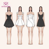 Fabricant de vêtements de haute qualité, vente en gros, vêtements personnalisés pour femmes, fournisseurs vérifiés, vêtements décontractés, mini robes