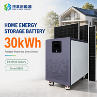 Système de stockage d'énergie domestique LiFePO4 14KWh 15KWh 30KWh 300Ah 600Ah pour onduleur solaire hybride