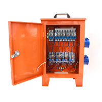 Caja de Distribución Temporal para Obras de Construcción Marca YHACS YiHe, 380V/400V IP44, Enchufes de 2 Canales