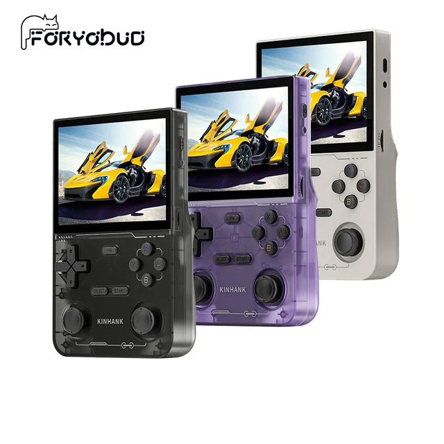 K36 Retro Handheld Video Game Console 500nit 3.5 Inch IPS Screen Portable Player 15000+ Games Emulator for PS1/PSP/DC/N64/SS
