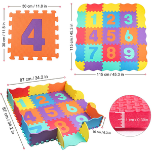 <span class=keywords><strong>Tapis</strong></span> de jeu Nanxin pour enfants, <span class=keywords><strong>tapis</strong></span> de sol <span class=keywords><strong>en</strong></span> <span class=keywords><strong>mousse</strong></span> EVA, puzzle, jouets pour bébés, alphabet, <span class=keywords><strong>chiffres</strong></span>, <span class=keywords><strong>tapis</strong></span>, <span class=keywords><strong>lettres</strong></span>, animaux, sécurité, jeu de ramper, maison - Product Image 4