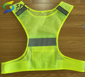 Dây Đai An Toàn Phản Quang Chạy Bộ Chạy Bộ Bằng Vải Lưới Có Thể Điều Chỉnh Độ Đàn Hồi Tiêu Chuẩn ANSI107 Giá Xuất Xưởng Cho Người Lớn - Product Image 4