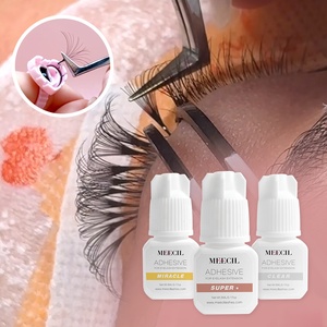 0.5-1s <strong>Individual</strong> <strong>Lash</strong> <strong>Glue</strong> Liquid High Quality Golden Bottles Vegan Waterproof Fast Dry Strong Hold 5ml MSDS Eyelash <strong>Glue</strong> - Product Image 6