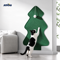 Jemow Griffoir mural vertical pour chat en polyester durable, résistant à l'usure, anti-chute de poils, protection de canapé, fournitures pour animaux de compagnie