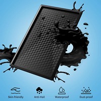 Housse de protection carrée en silicone Starlink Mini noire, étanche, antichoc, résistante aux UV, pour antenne Gen3 V3, accessoires extérieurs pour camping-car