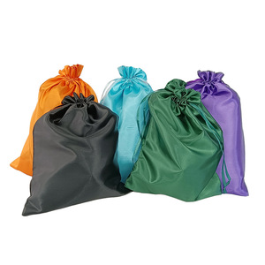 Sac de rangement personnalisable en satin avec cordon de serrage pour perruques, sous-vêtements, chaussures, sacs anti-poussière, sac cadeau avec ruban - Product Image 2