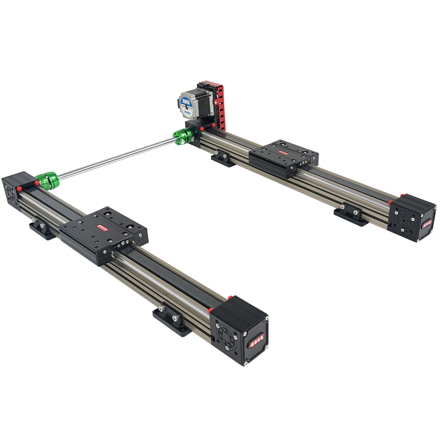 QRXQ RXP45-X-101 Build Customizable 100-6000mm High Precision Linear Actuator Rail Guide With Stepper Motor