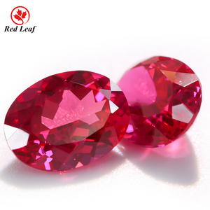 Đá Quý Redleaf Bán Chạy Giá Tổng Hợp Hình Dạng Hình Bầu Dục Lỏng Lẻo Đá Quý Hồng Ngọc Phòng Thí Nghiệm Phát Triển <span class=keywords><strong>Ruby</strong></span> - Product Image 6