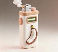 Encendedor de Plasma para Exteriores, Recargable por USB, con Mini Luz LED, Bajo Mantenimiento, Encendedor Ecológico, Sin Consumibles de Repuesto