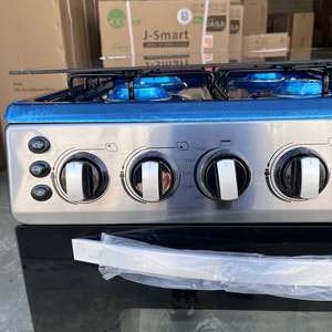 Cuisinière à Gaz Autonome de 75 cm à Prix Compétitif Avec <span class=keywords><strong>Four</strong></span> à Gaz, 6 Brûleurs, Corps en Acier Inoxydable, 220 V 50/60 Hz, Dimensions Net: 750*600*860 mm - Product Image 5